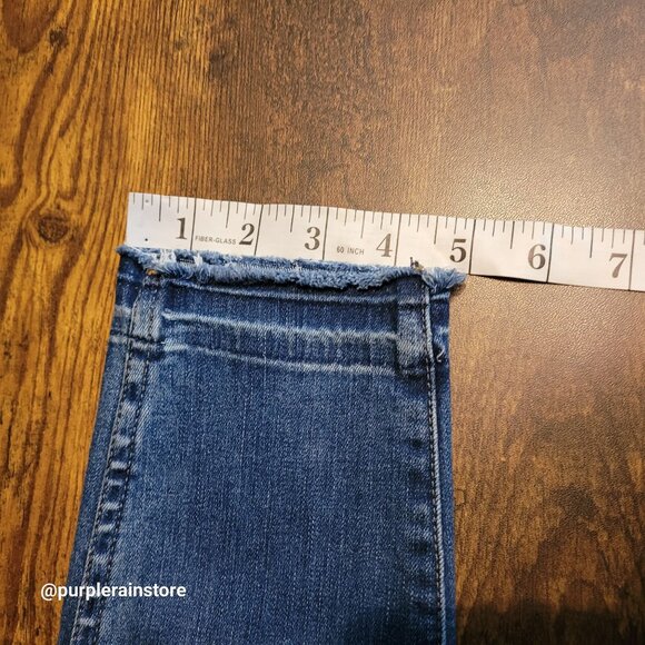 Madewell Jeans Size 28 Skinny 10" High Rise Tummy Control Rosecliff Wash H6319 - Picture 12 of 13